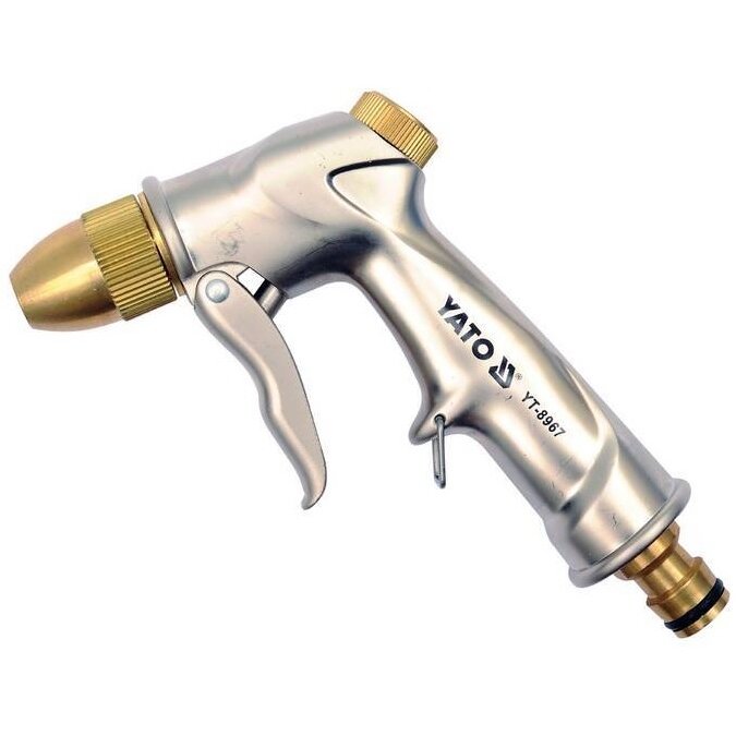 ⬡ Regulējams metāla laistīšanas smidzinātājs (YT8967, YATO)