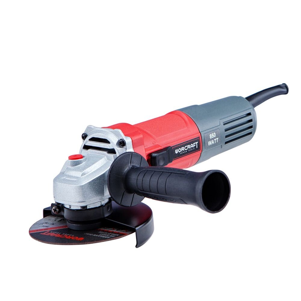 ⬡ Angle grinder 125mm 850W (AG08125P, WORCRAFT)