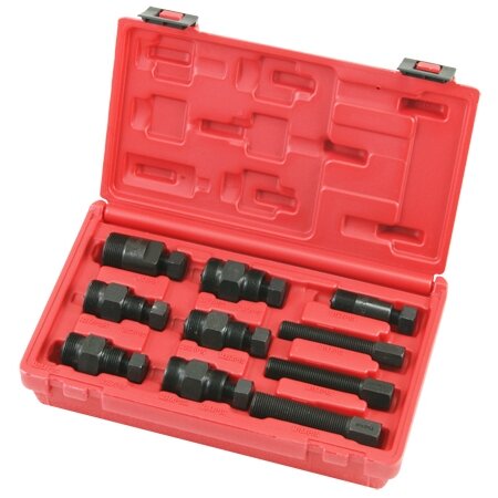 ⬡ Motorcycle flywheel puller set (10pcs) (MT1007, ELLIENT TOOLS)