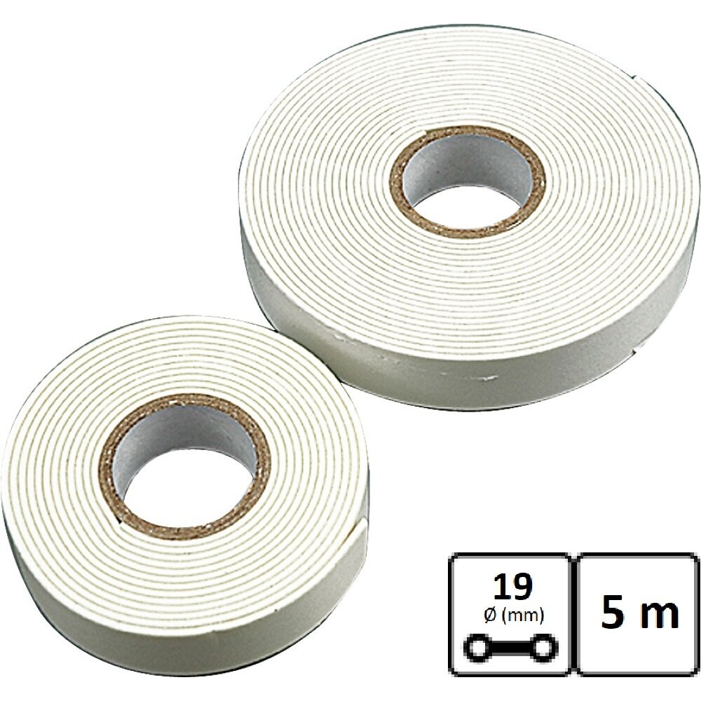 ⬡ Izoliacinė juosta dvipusė 19mm (2vnt) (75100)