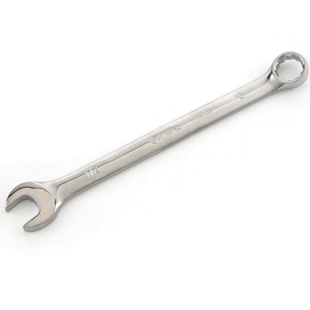 ⬡ Combination ring and open end spanner (S.A.E.) 1-7/16" (L=501mm) (S40119, SATA)