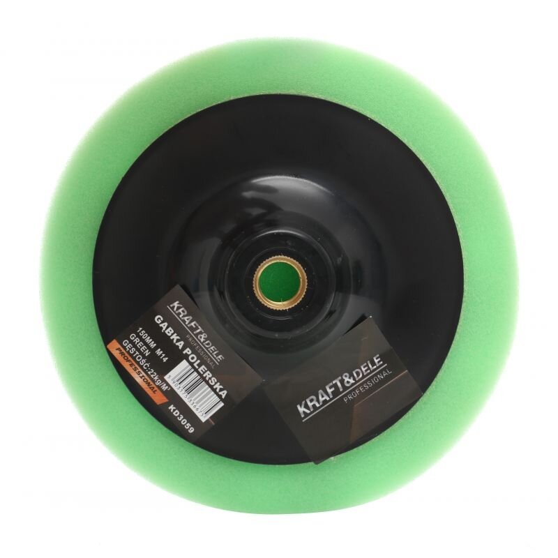 ⬡ Poliravimo kempinė 150mm 22kg/m3 (žalia) (KD3059)