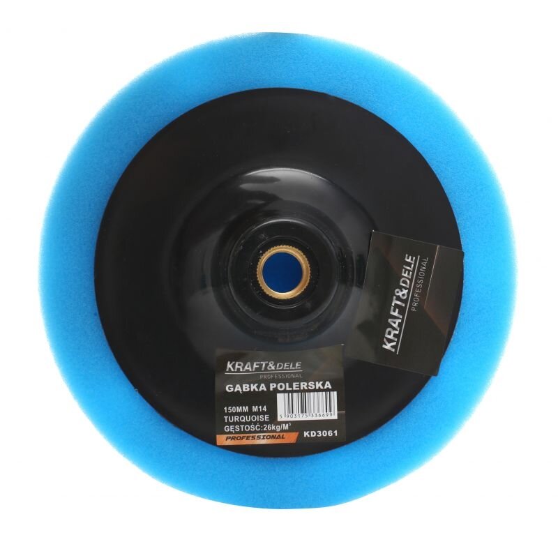 ⬡ Pulēšanas sūklis 150 mm, 26 kg/m³, zils (KD3061)