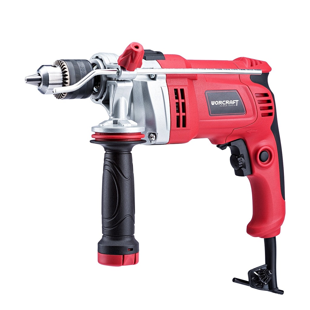 ⬡ Impact drill with hammer function WORCRAFT, 1.5-13mm 900W (ID900, WORCRAFT)
