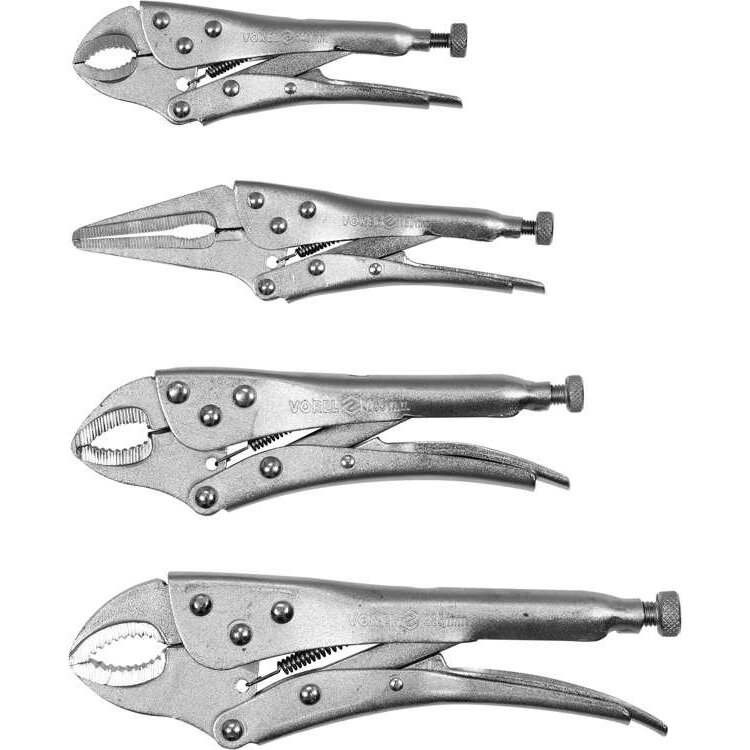 ⬡ Fiksējošo knaibļu komplekts 4 gab. 140/165/180/225 mm (44110)