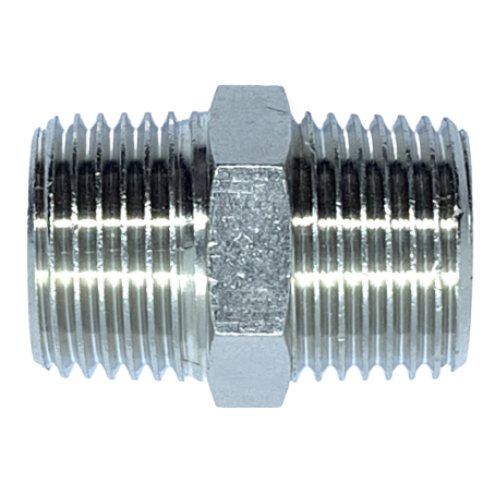 ⬡ Adapteris išoriniu sriegiu 1/8" - 3/8" (58NC1838, OMG GHIOTTO)