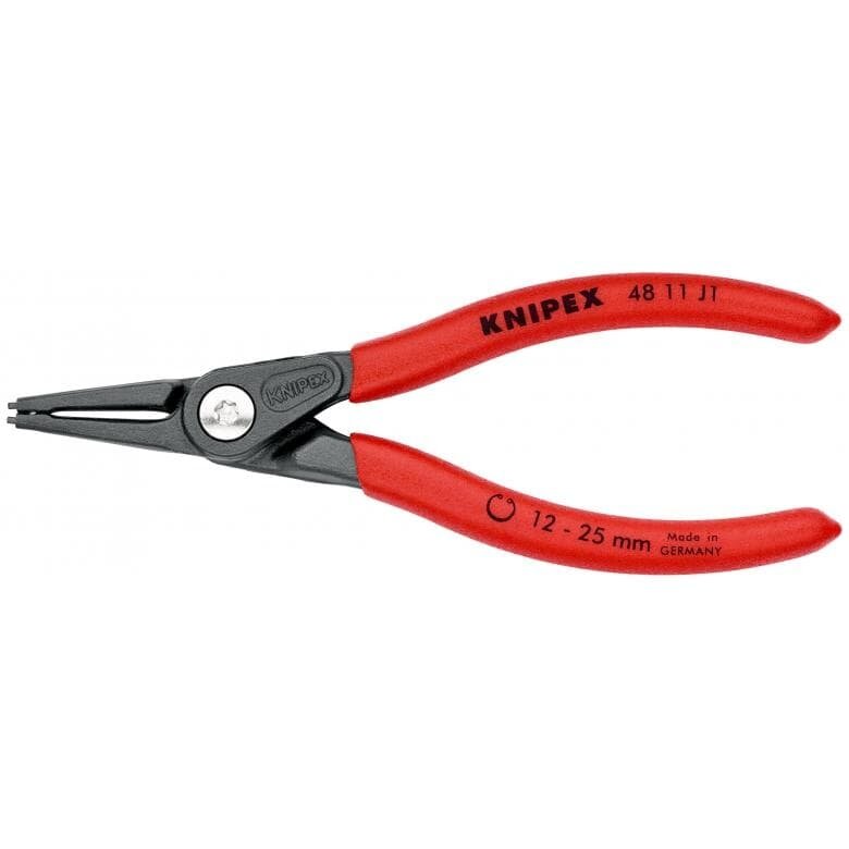 ⬡ Tikslios replės žiedams. Vidinės 140 mm (Ø12-25 mm) KNIPEX (4811J1, KNIPEX)