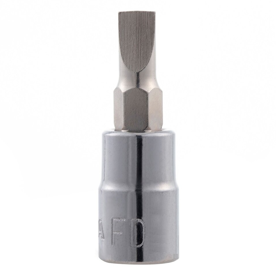⬡ 1/4" Galvutė su 37L plokščiu antgaliu 6.5mm (S21503, SATA)