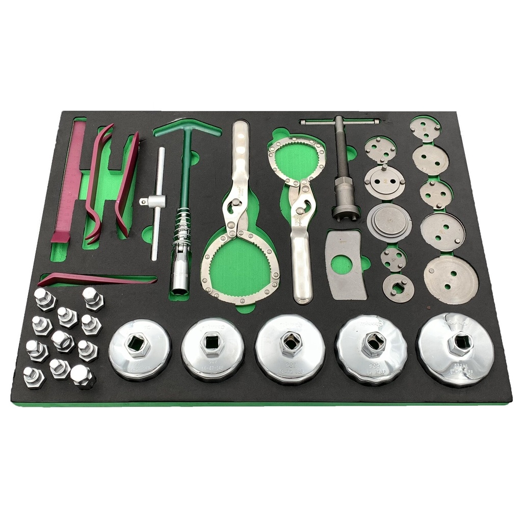 ⬡ Automobilio remonto įrankių rinkinys 36 vnt. (CL106306, CHANGLU TOOLS)