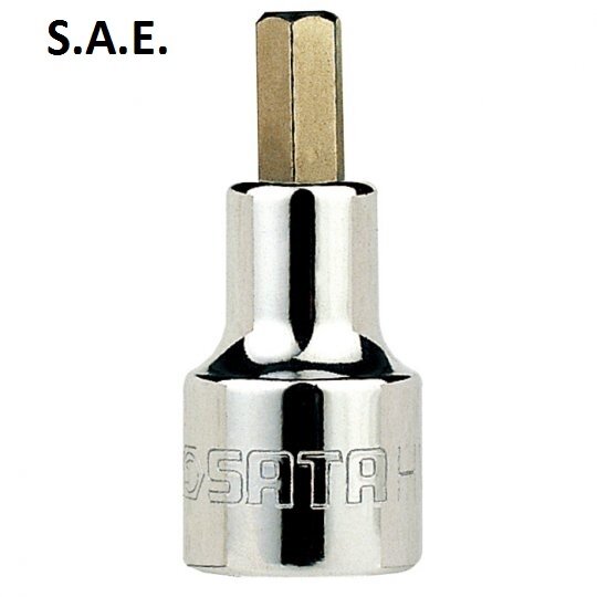 ⬡ 1/2" Dr. 50L IMBUS bit socket (S.A.E.) 1/4" (ST24401BU, SATA)