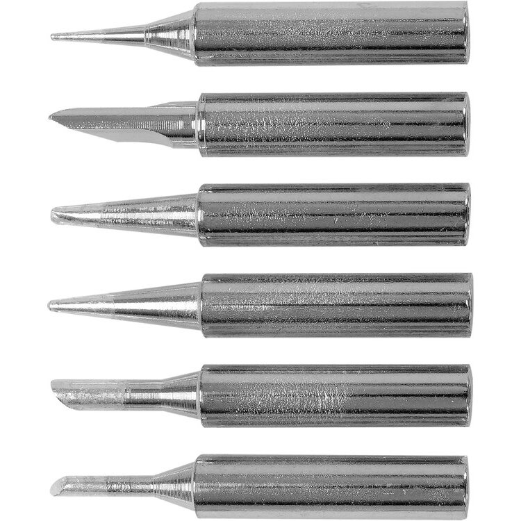 ⬡ Soldering tip set (6pcs) 900M (YT82525, YATO)