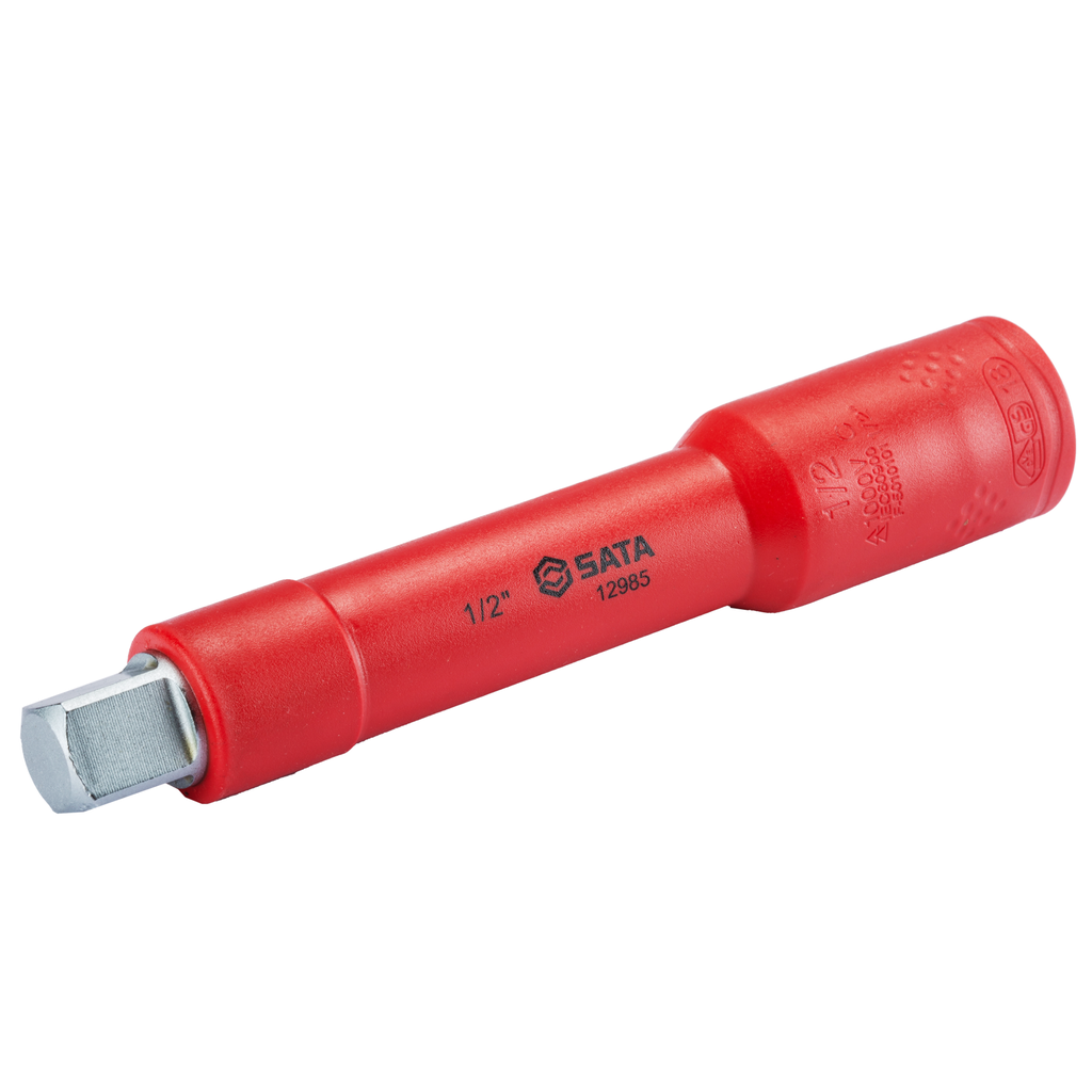 ⬡ 1/2" Dr. Extension bar 125mm insulated VDE (S12985, SATA)