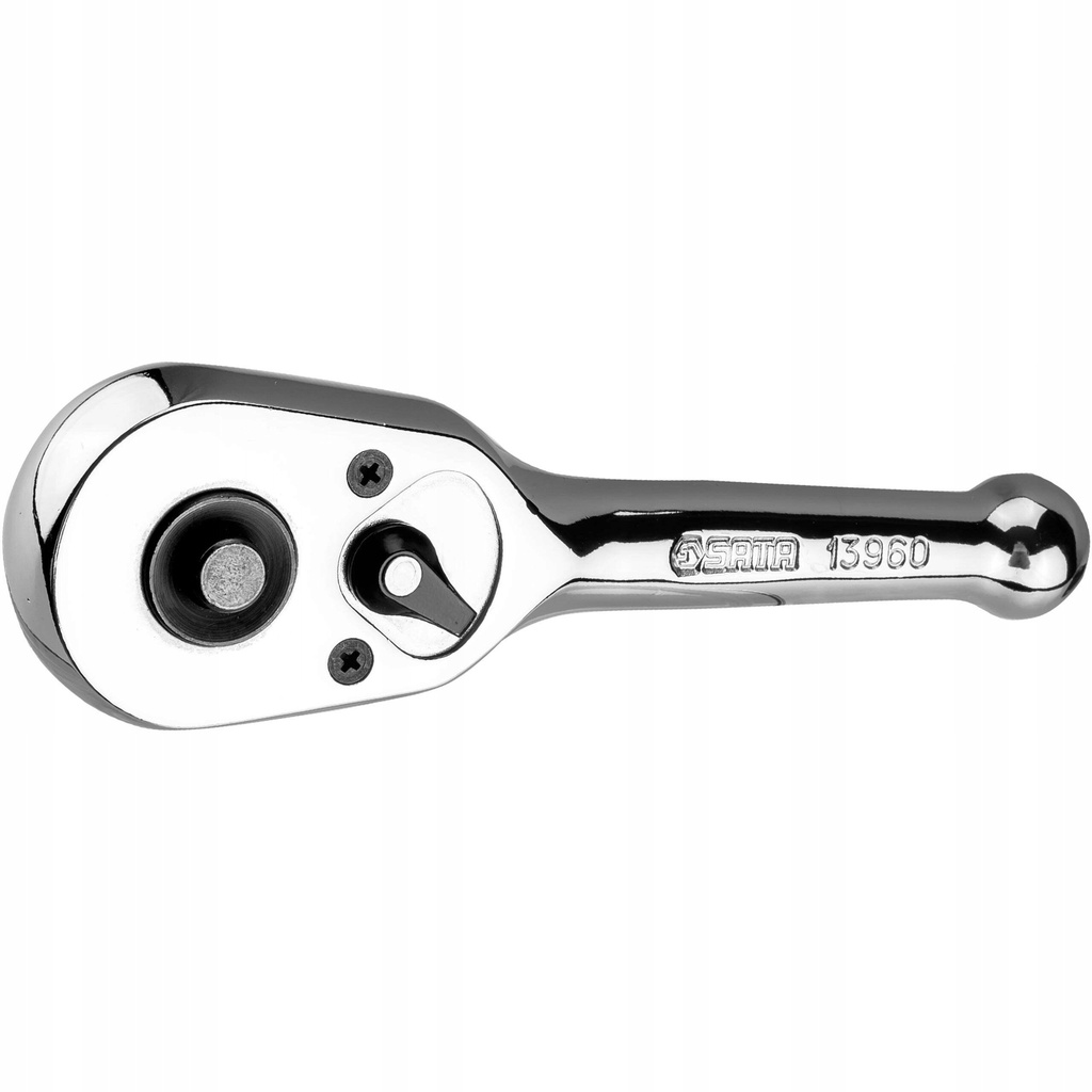 ⬡ 1/2" Dr. Quick-release ratchet (tear drop), stubby ratchet (S13960, SATA)