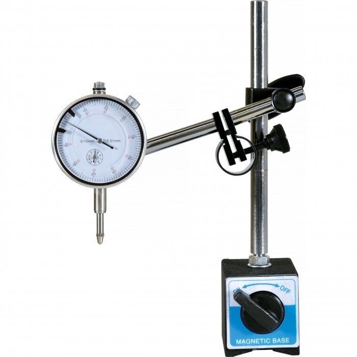 ⬡ Indikatorius su magnetiniu stovu 0-10 mm (MHR07015)