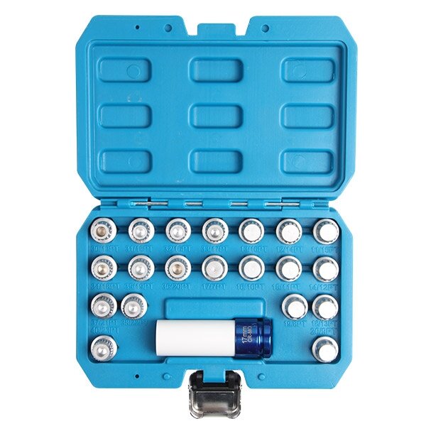 ⬡ BMW wheel bolt lock socket set 21pcs (MHR05572)