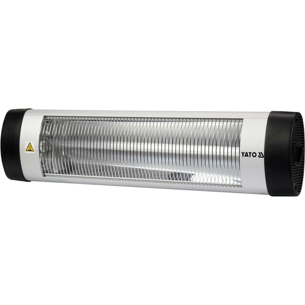 ⬡ Infrasarkanais sildītājs (kvarca lampa) 2000 W (YT99530, YATO)