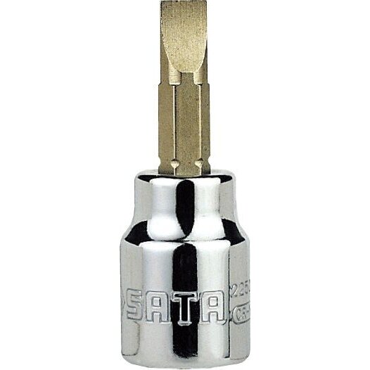 ⬡ Galvutė su plokščiu antgaliu 3/8" 4 mm (SC22504, SATA)