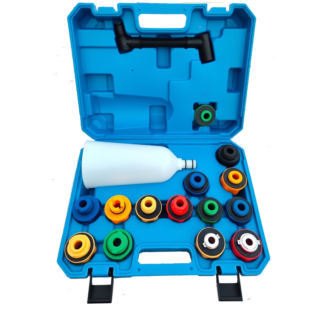 ⬡ Tepalo piltuvas su adapteriais rinkinys (15vnt.)(plastikinis) (MHR01070)