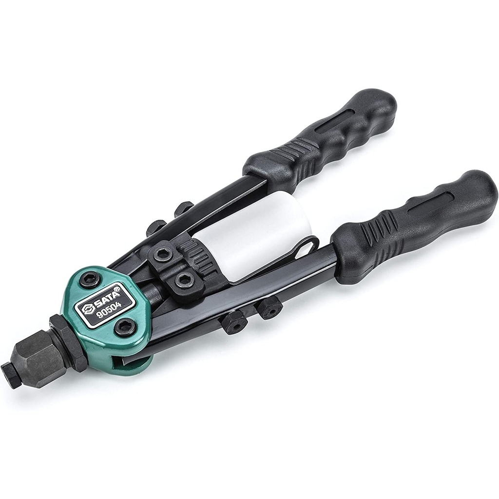 ⬡ Dvirankis kniedytuvas 280 mm 2,4-4,8 mm su padidinta svirtimi (ST90504, SATA)
