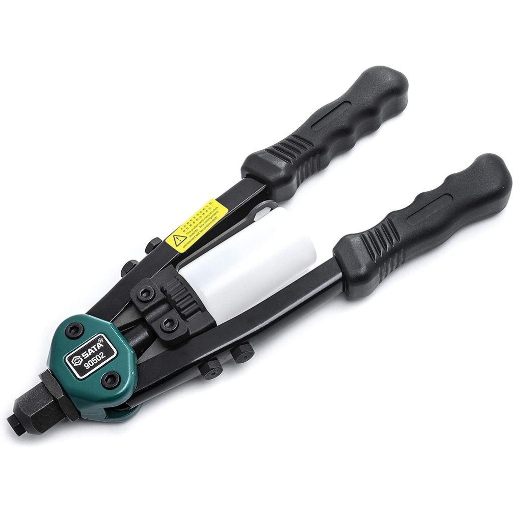⬡ Dvirankis kniedytuvas 330 mm 3,2-6,4 mm su padidinta svirtimi (ST90502, SATA)