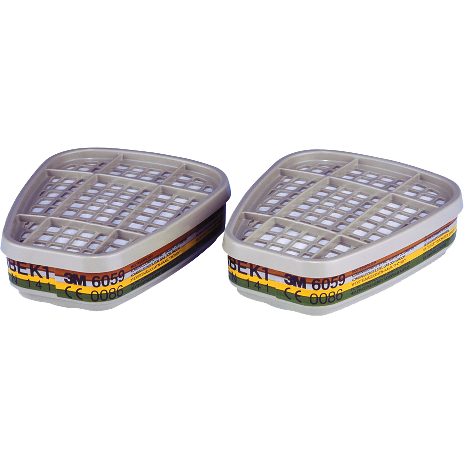 ⬡ ABEK1 3M 6059 filtri respiratoriem, 2 gab. (GT500084022, 3M)