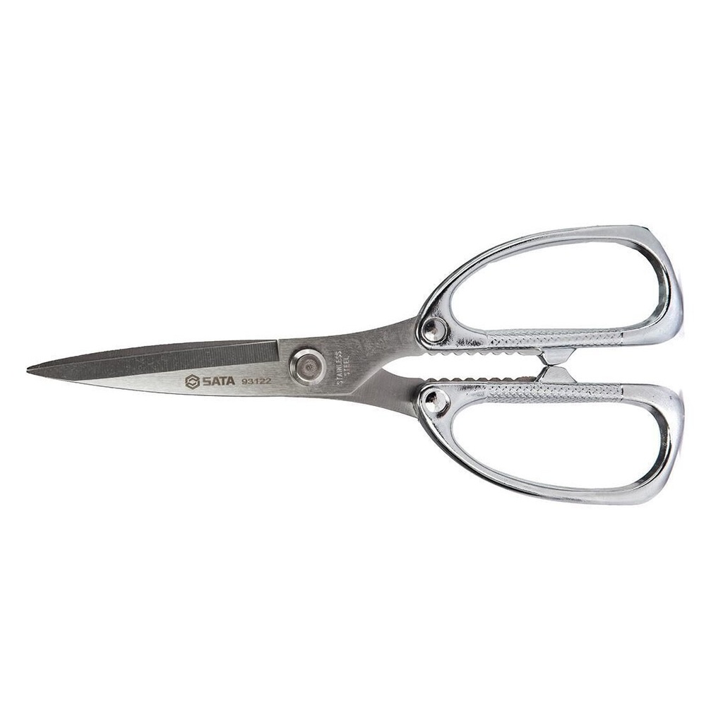 ⬡ Stainless steel scissors 180mm (ST93122, SATA)