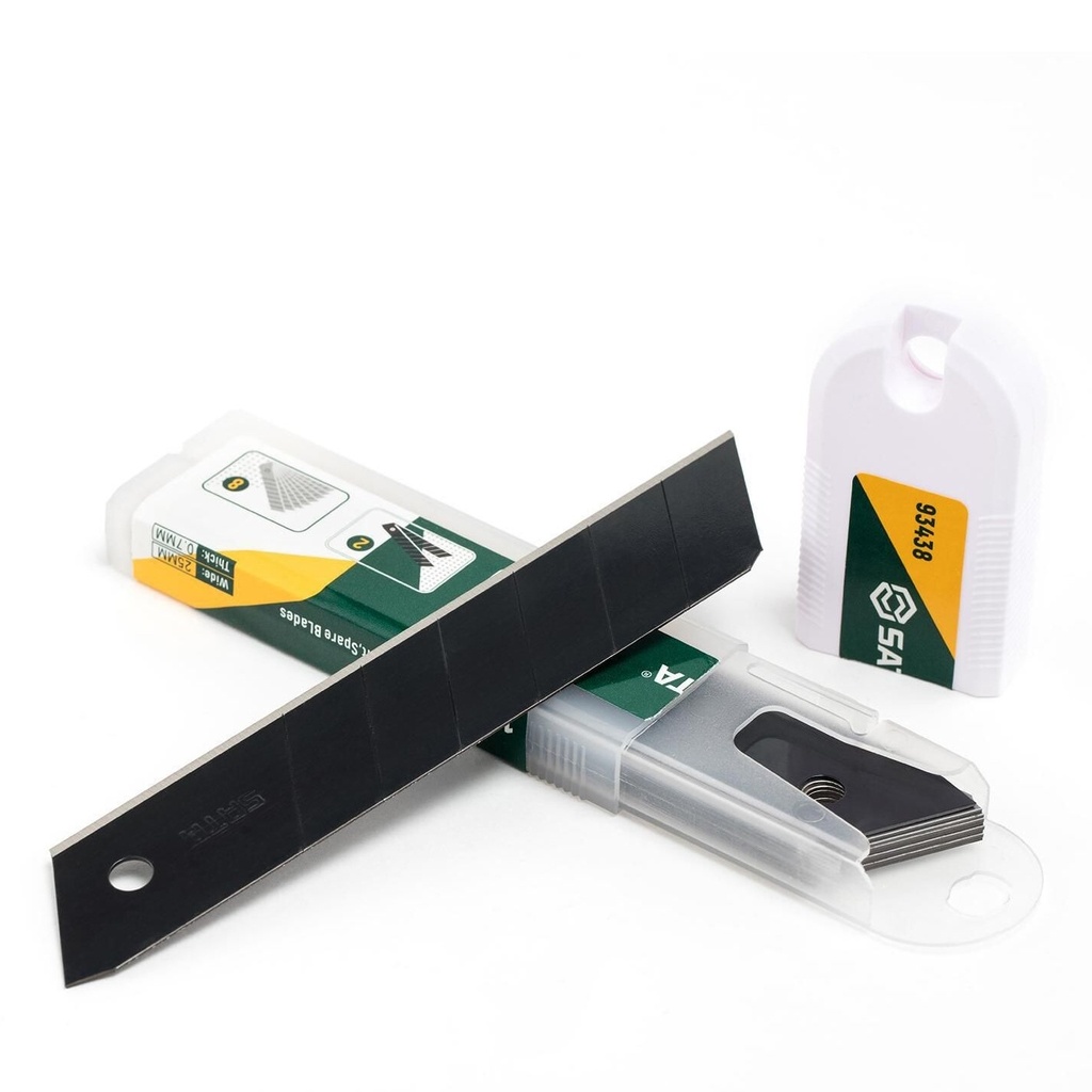 ⬡ Geležtė nulaužiama peiliui 25mm (10vnt) (ST93438, SATA)