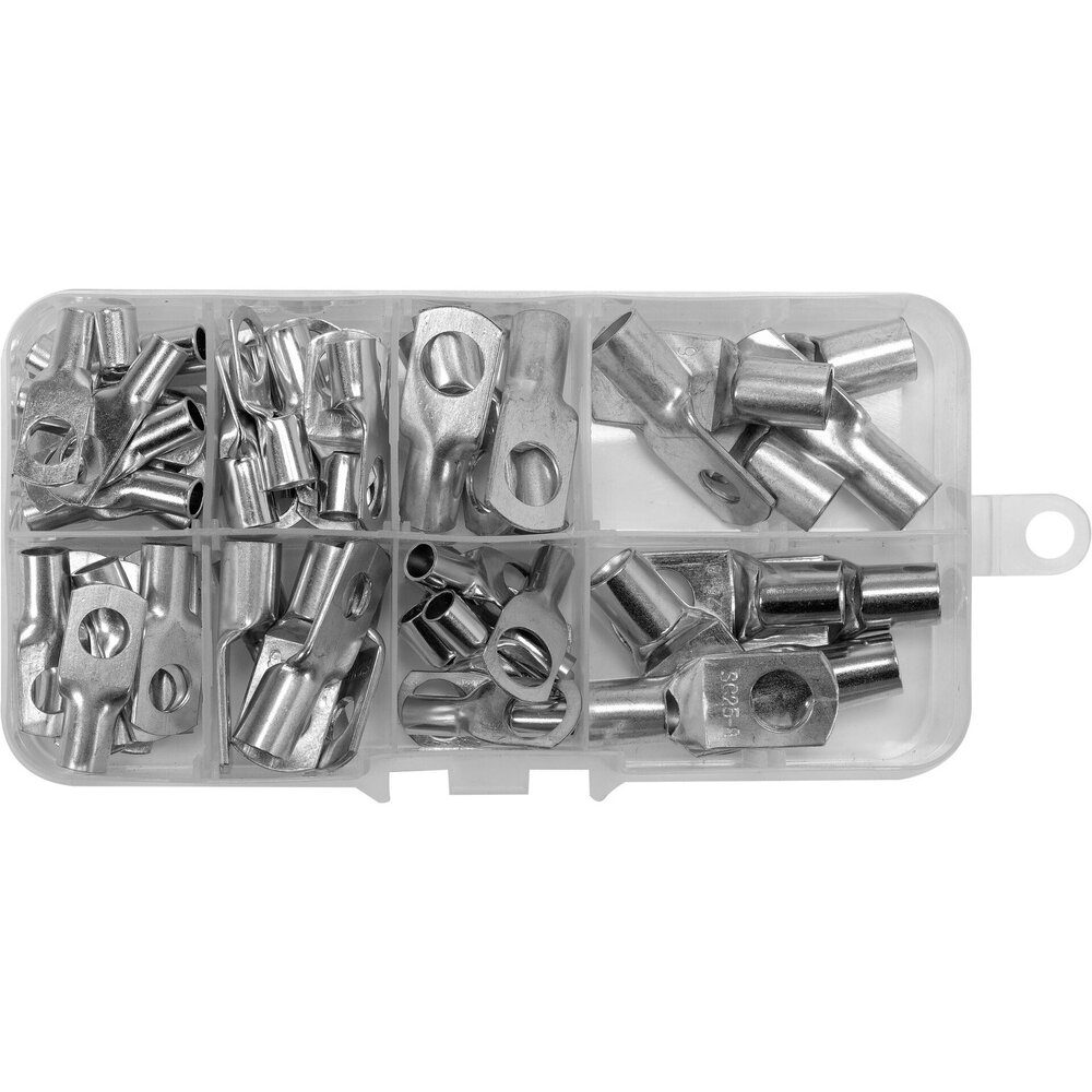 ⬡ Cable connector set (brass)(65pcs) (YT068915, YATO)