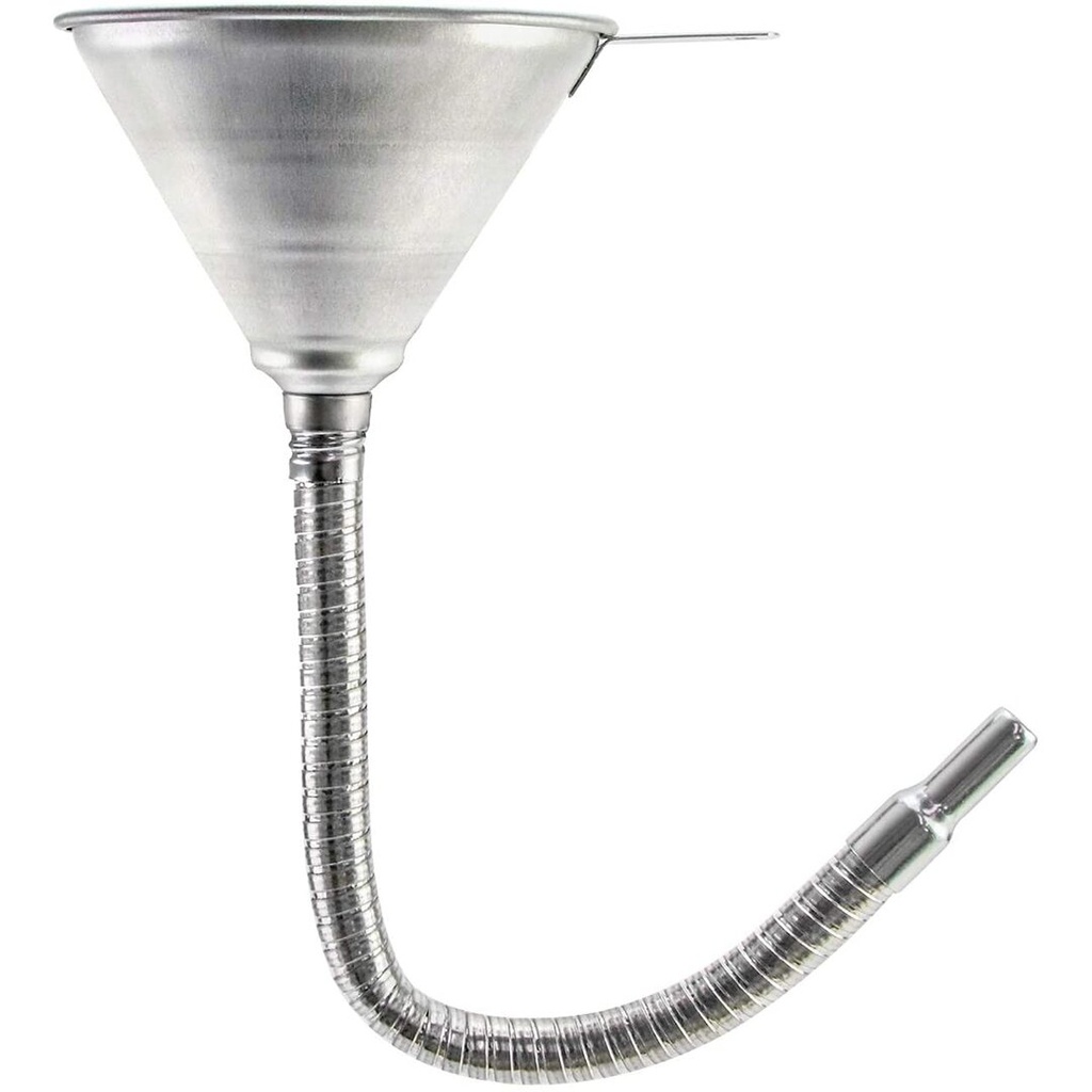 ⬡ Metalinis piltuvas su snapeliu, ilga žarna 370 mm (MHR10669)