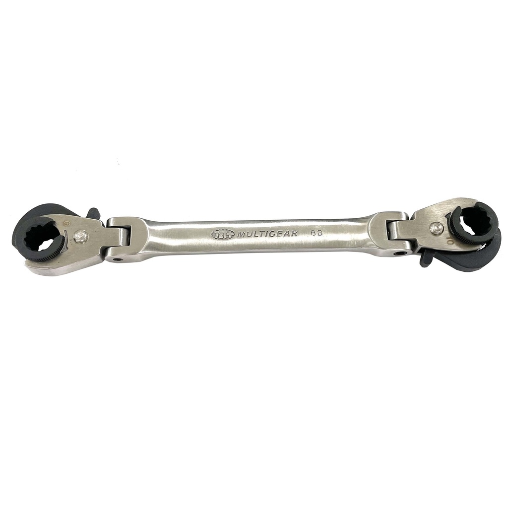 ⬡ Flare nut wrench 9 x 10mm; L=186mm (GW3001, ELLIENT TOOLS)