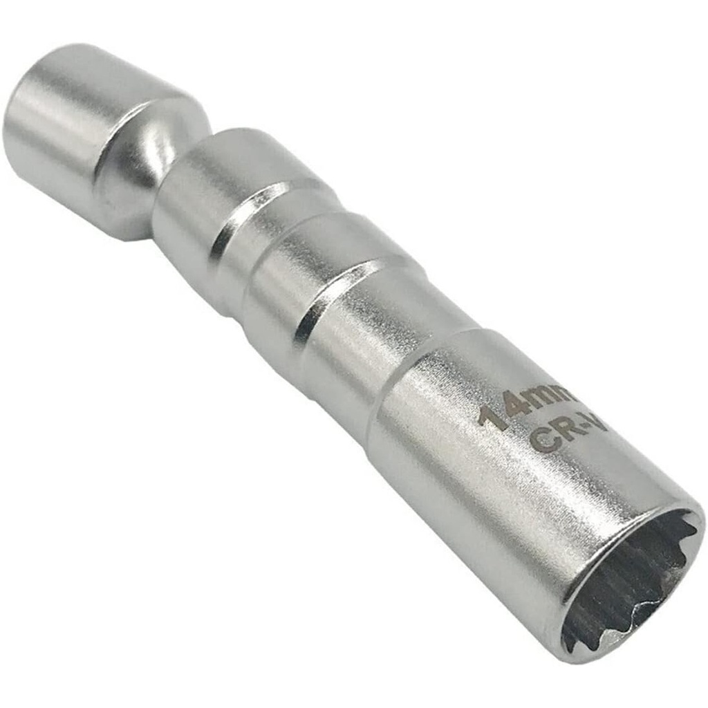 ⬡ 3/8" Universali galvutė žvakei (12-kampė) 14mm (12-kampė) (CL205214, CHANGLU TOOLS)