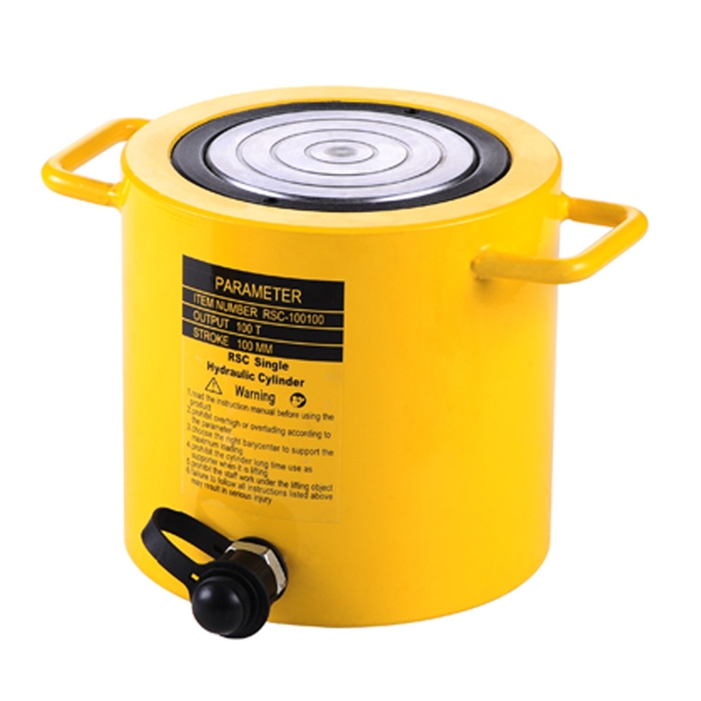 ⬡ RSC vienpusis hidraulinis cilindras 100 t (100 mm) (RSC100100)