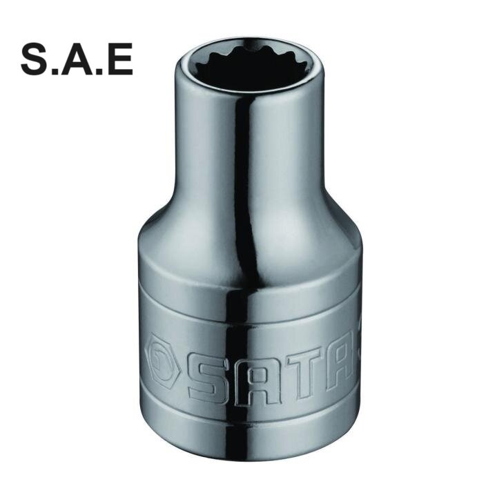 ⬡ 1/2" Dr. 12pt. Socket (S.A.E.) 9/16" (ST13505SC, SATA)