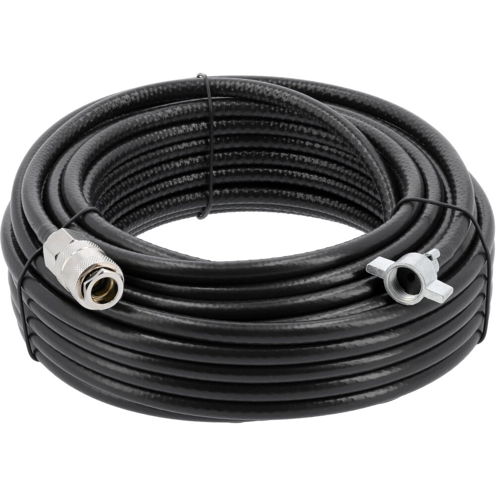⬡ PVC air hose with quick coupler Ø6 x 10mm Ø6 x 10mm,  18m (YT24272, YATO)