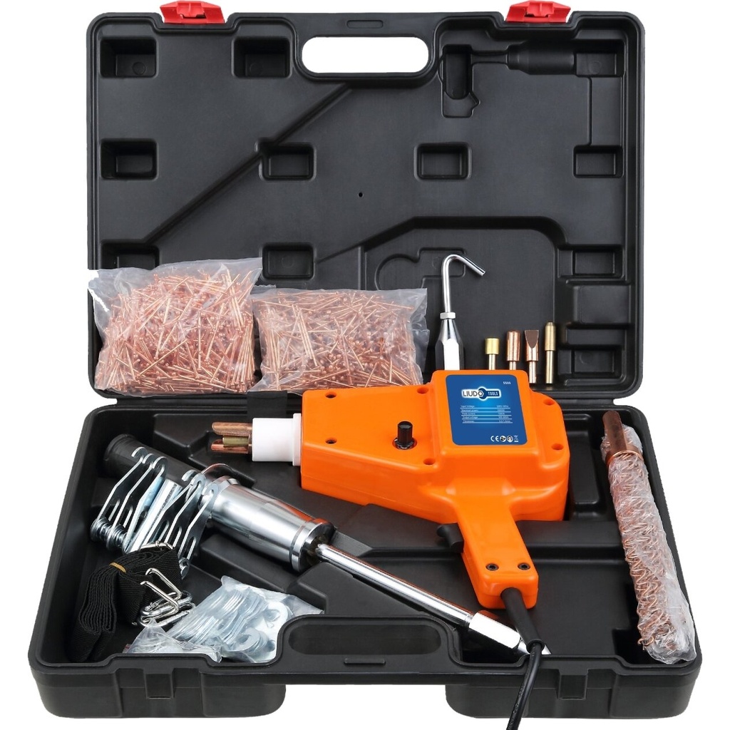 ⬡ Spot welding machine and dent bar set in plastic box (5500)