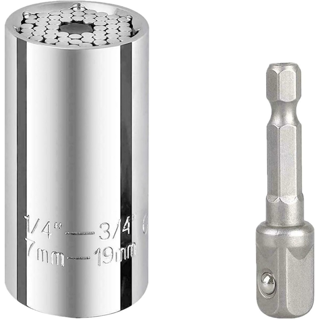 ⬡ Universalus galvučių rinkinys (7-19 mm) (KRSC3014)