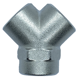 ⬡ Oro paskirstytojas dvišakis 1/8" su vidiniu sriegiu (27A18, OMG GHIOTTO)