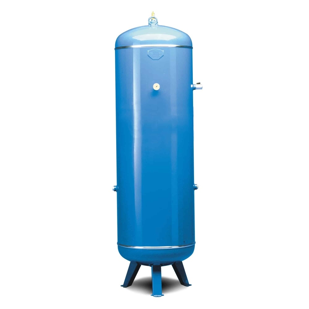 Vertikalus suslėgto oro rinktuvas, dažytas, 500 l, 11 bar, CE (4101000908, CHICAGO PNEUMATIC)