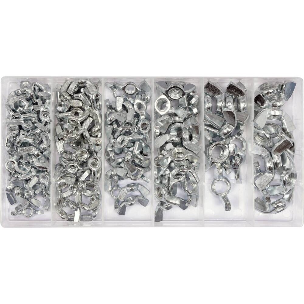 ⬡ Wing nuts set 150pcs M4 - M10 (YT06776)