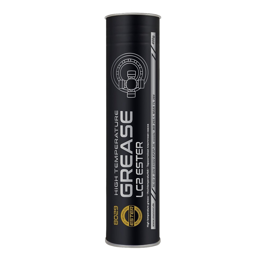 ⬡ Universalus konsistencinis tepalas aukštoms temperatūroms 400g LC-2 (802904, MANNOL)