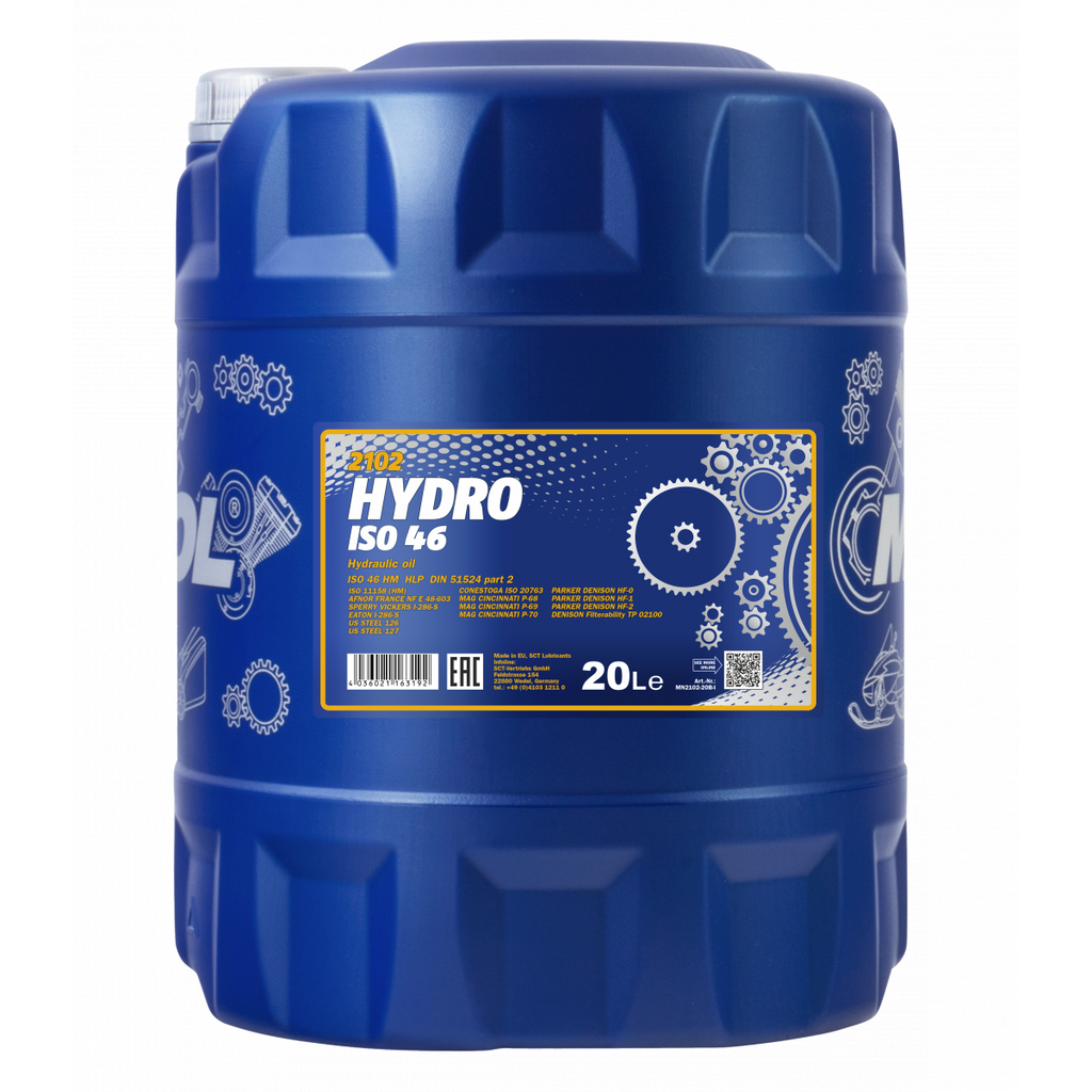 ⬡ Mannol hidraulinė alyva ISO 46 20 l (MN210220, MANNOL)