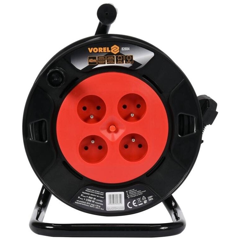 ⬡ Cable reel 50m 3Gx1.5mm 230V (82685)