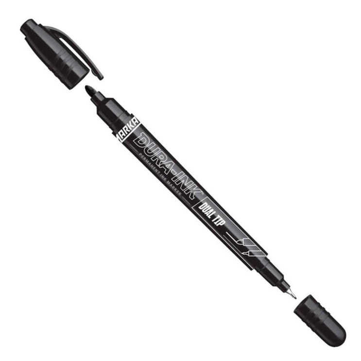 ⬡ Marker permanent DURA-INK Dual tip, 0.7-1.0 mm (4696283)