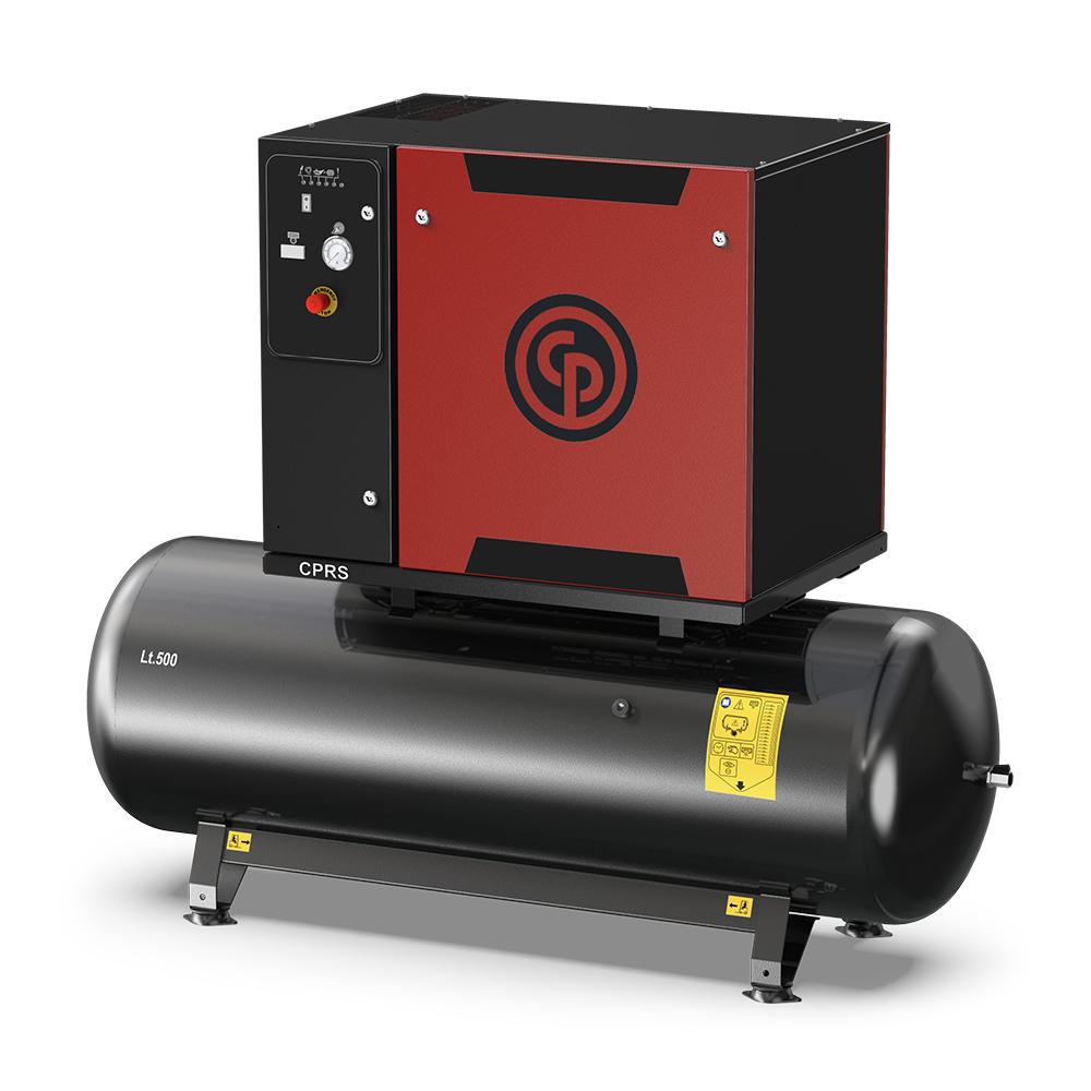 Piston air compressor CPRS 10500 NS59 FT, 500 l (4116026155, CHICAGO PNEUMATIC)