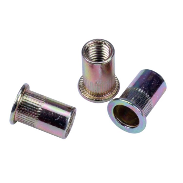 ⬡ Plieninės kniedinės veržlės 50 vnt. M10 - 50 vnt. (CL608516, CHANGLU TOOLS)