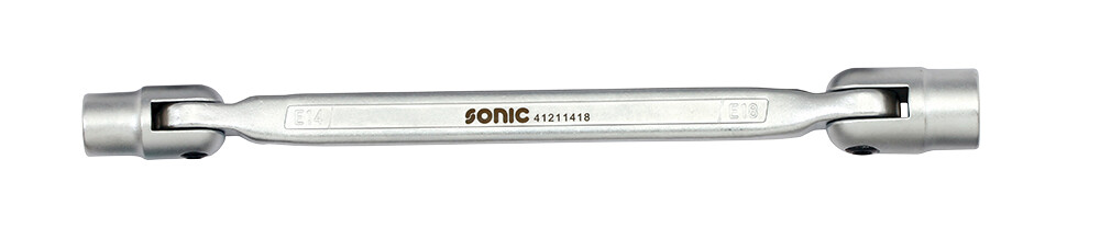 E-tipa atslēga ar grozāmām galvām E10xE12 (41211012, SONIC)