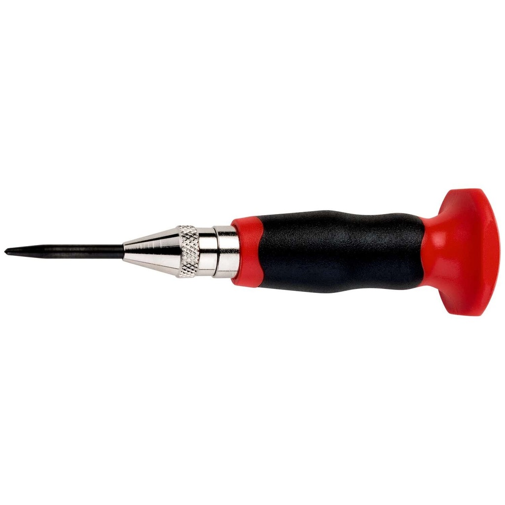 ⬡ Reguliuojamas kerntukas 4x125 mm su plastikine rankena 130N RENNSTEIG (9R430230)