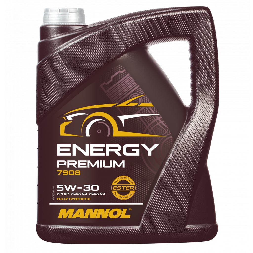 ⬡ MANNOL Synthetic Engine Oil Energy PREMIUM 5W-30 5l (MN79085, MANNOL)