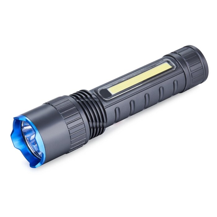 ⬡ Prožektorius darbui COB+SMD raudona (3.5W)(įkraunamas) (ZF7688, NINGBO BRIGHT)