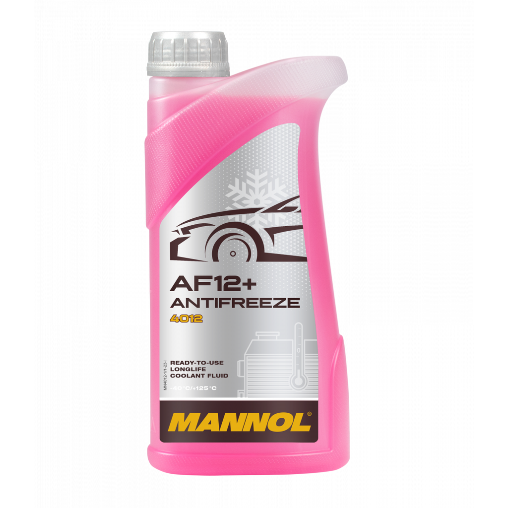 ⬡ MANNOL Antifreeze AF12+ (-40 °C) Longlife 1l (MN40121, MANNOL)